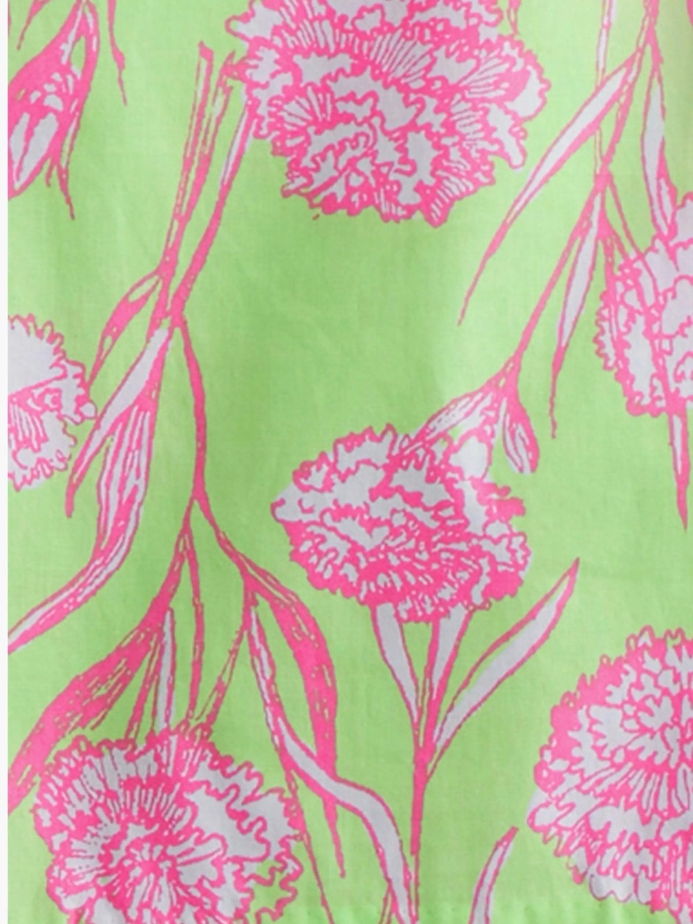 Lilly Pulitzer Elanie Skirted Shift Romper in Pistachio Macaron Alina. Size 12 - Picture 6 of 16